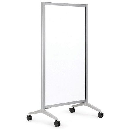 Officesource Spry Mobile Marker Board Series Magnetic Mobile White Board MWB3366SI